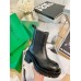 Bottega Veneta Lug Chelsea Boots In Black Calfskin Bottega Veneta Lug Chelsea Boots In Black Calfskin