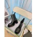 Bottega Veneta Lug Chelsea Boots In Black Calfskin Bottega Veneta Lug Chelsea Boots In Black Calfskin