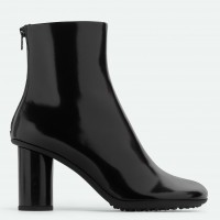 Bottega Veneta Atomic Ankle Boots In Black Lambskin Bottega Veneta Atomic Ankle Boots In Black Lambskin