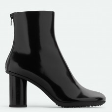 Bottega Veneta Atomic Ankle Boots In Black Lambskin Bottega Veneta Atomic Ankle Boots In Black Lambskin