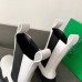 Bottega Veneta BV Tire Chelsea Boots In White Calfskin Bottega Veneta BV Tire Chelsea Boots In White Calfskin