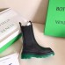 Bottega Veneta BV Tire Chelsea Boots with Green Outsole Bottega Veneta BV Tire Chelsea Boots with Green Outsole