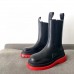 Bottega Veneta BV Tire Chelsea Boots with Red Outsole Bottega Veneta BV Tire Chelsea Boots with Red Outsole