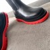 Bottega Veneta BV Tire Chelsea Boots with Red Outsole Bottega Veneta BV Tire Chelsea Boots with Red Outsole