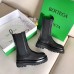 Bottega Veneta BV Lug Chelsea Boots In Black Calfskin Bottega Veneta BV Lug Chelsea Boots In Black Calfskin