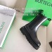 Bottega Veneta BV Lug Chelsea Boots In Black Calfskin Bottega Veneta BV Lug Chelsea Boots In Black Calfskin