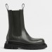 Bottega Veneta BV Lug Chelsea Boots In Black Calfskin Bottega Veneta BV Lug Chelsea Boots In Black Calfskin
