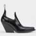 Bottega Veneta BV Lean Ankle Boots In Black Calfskin Bottega Veneta BV Lean Ankle Boots In Black Calfskin