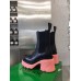 Bottega Veneta Flash Chelsea Boots with Pink Outsole Bottega Veneta Flash Chelsea Boots with Pink Outsole