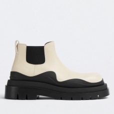Bottega Veneta BV Tire Ankle Boots with Black Outsole Bottega Veneta BV Tire Ankle Boots with Black Outsole