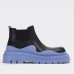Bottega Veneta BV Tire Ankle Boots with Blue Outsole Bottega Veneta BV Tire Ankle Boots with Blue Outsole