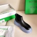 Bottega Veneta BV Tire Ankle Boots with Blue Outsole Bottega Veneta BV Tire Ankle Boots with Blue Outsole