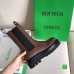 Bottega Veneta BV Lug Chelsea Boots In Brown Calfskin Bottega Veneta BV Lug Chelsea Boots In Brown Calfskin