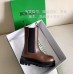 Bottega Veneta BV Lug Chelsea Boots In Brown Calfskin Bottega Veneta BV Lug Chelsea Boots In Brown Calfskin