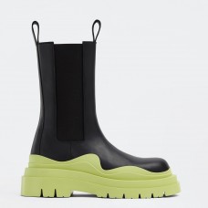 Bottega Veneta BV Tire Chelsea Boots with Yellow Outsole Bottega Veneta BV Tire Chelsea Boots with Yellow Outsole