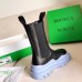Bottega Veneta BV Tire Chelsea Boots with Blue Outsole Bottega Veneta BV Tire Chelsea Boots with Blue Outsole