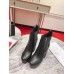 Christian Louboutin Movidastic 130mm Ankle Boot In Black Calfskin