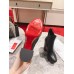Christian Louboutin Movidastic 130mm Ankle Boot In Black Calfskin