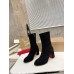 Christian Louboutin Stretchadoxa 70MM Ankle Boots in Black Suede Christian Louboutin Stretchadoxa 70MM Ankle Boots in Black Suede