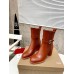 Christian Louboutin CL Chelsea Ankle Boots 70MM in Brown Leather Christian Louboutin CL Chelsea Ankle Boots 70MM in Brown Leather