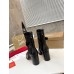 Christian Louboutin CL Chelsea Ankle Boots 70MM in Alligator Embossed Leather