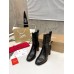 Christian Louboutin CL Chelsea Ankle Boots 70MM in Alligator Embossed Leather