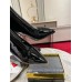 Christian Louboutin Sporty Kate 85mm Boots in Black Patent Leather