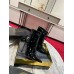 Christian Louboutin Sporty Kate 85mm Boots in Black Patent Leather
