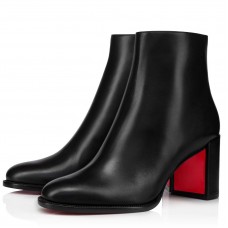Christian Louboutin Adoxa 70mm Ankle Boots in Black Leather