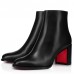 Christian Louboutin Adoxa 70mm Ankle Boots in Black Leather Christian Louboutin Adoxa 70mm Ankle Boots in Black Leather