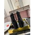 Christian Louboutin Turelastic 55mm Ankle Boots in Black Patent Leather