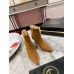 Christian Louboutin Vidura Ankle Boots 85mm in Brown Suede Leather Christian Louboutin Vidura Ankle Boots 85mm in Brown Suede Leather