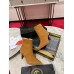 Christian Louboutin Vidura Ankle Boots 85mm in Brown Suede Leather Christian Louboutin Vidura Ankle Boots 85mm in Brown Suede Leather