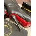 Christian Louboutin Astrilarge Ankle Boots 100mm in Black Leather Christian Louboutin Astrilarge Ankle Boots 100mm in Black Leather