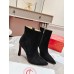 Christian Louboutin Condora Stretch 100mm Boots in Black Suede Leather Christian Louboutin Condora Stretch 100mm Boots in Black Suede Leather