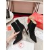 Christian Louboutin Condora Stretch 100mm Boots in Black Suede Leather Christian Louboutin Condora Stretch 100mm Boots in Black Suede Leather
