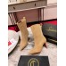 Christian Louboutin Santigag 85mm Boots in Brown Suede Leather