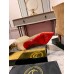 Christian Louboutin Santigag 85mm Boots in Brown Suede Leather
