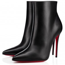 Christian Louboutin So Kate Booty 100MM In Black Leather Christian Louboutin So Kate Booty 100MM In Black Leather