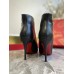 Christian Louboutin Birgikate 85mm Ankle Boots In Black Leather Christian Louboutin Birgikate 85mm Ankle Boots In Black Leather
