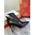 Christian Louboutin Birgikate 85mm Ankle Boots In Black Leather Christian Louboutin Birgikate 85mm Ankle Boots In Black Leather