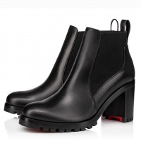Christian Louboutin Black Marchacroche 70MM Ankle Boots Christian Louboutin Black Marchacroche 70MM Ankle Boots