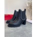 Christian Louboutin Black Capahutta 70MM Ankle Boots Christian Louboutin Black Capahutta 70MM Ankle Boots