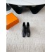 Hermes Jill 60 Ankle Boots in Black Calfskin Hermes Jill 60 Ankle Boots in Black Calfskin