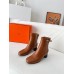 Hermes Imperial 50 Ankle Boots in Brown Calfskin Hermes Imperial 50 Ankle Boots in Brown Calfskin