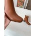Hermes Imperial 50 Ankle Boots in Brown Calfskin Hermes Imperial 50 Ankle Boots in Brown Calfskin