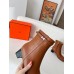 Hermes Imperial 50 Ankle Boots in Brown Calfskin Hermes Imperial 50 Ankle Boots in Brown Calfskin