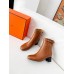 Hermes Imperial 50 Ankle Boots in Brown Calfskin Hermes Imperial 50 Ankle Boots in Brown Calfskin