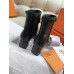 Hermes Imperial 50 Ankle Boots in Black Calfskin Hermes Imperial 50 Ankle Boots in Black Calfskin
