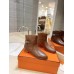Hermes Neo Ankle Boots in Brown Calfskin Hermes Neo Ankle Boots in Brown Calfskin